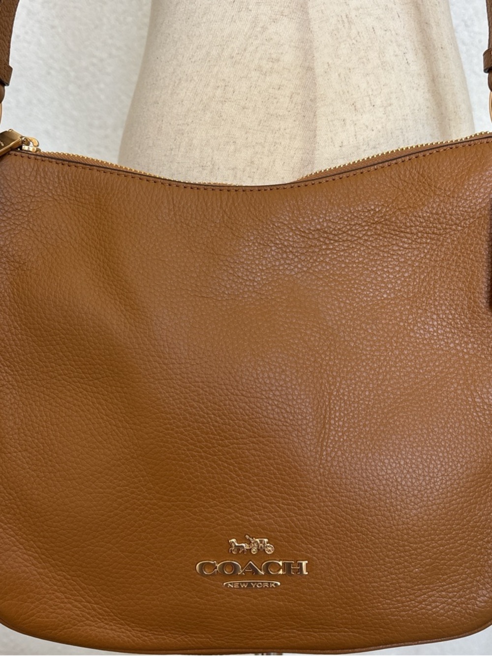 Coach brown leather shoulder bag - Picture 2 of 7